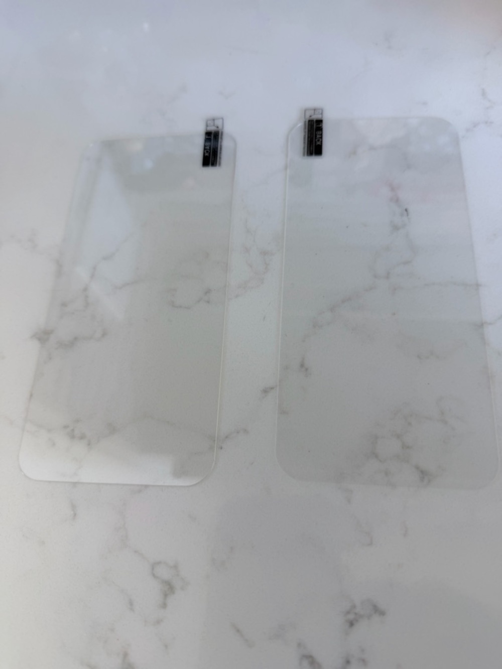 Clear Tempered Glass Screen Protectors for IPhone 12-15 - Pack of 2